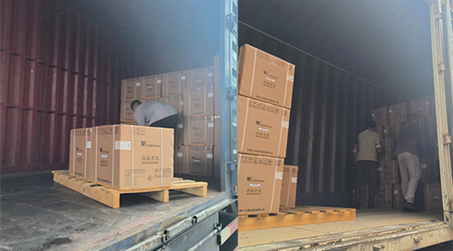 拼速度、高效率地完成國內(nèi)某知名品牌迷你洗衣機(jī)發(fā)貨